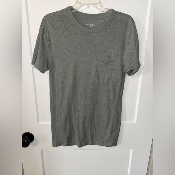 Goodfellow & Co Gray Short Sleeve Tee Crew Neck - Picture 1 of 4